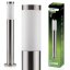 Vonkajšia záhradná lampa E27 INOX PIPE 65cm Lilium Lumiled