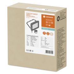 LED reflektor 50W 4500lm 4000K IP65 čierny so senzorom pohybu a súmraku LEDVANCE COMPACT V
