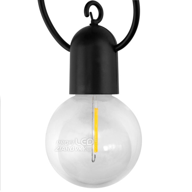 Solárna záhrada Girland 20x LED dekoratívne gule 11,58 m 3000K Warm LOVO LUMILED