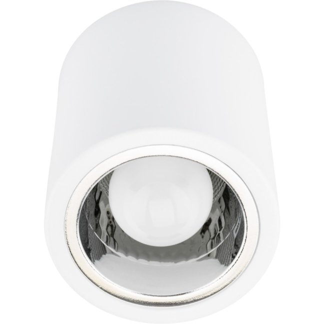 Podhľadové hliníkové svietidlo Jupiter 10 Goldlux - E27 - ohrúhle - biele