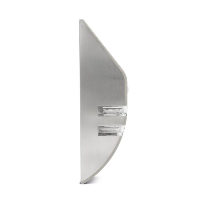 LED solárna nástenná lampa - s pohybovým senzorom - studená biela - 170 x 78 mm