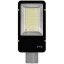 Záhradná pouličná solárna LED lampa výkonná - 1200W - 6500K - IP65 + diaľkové ovládanie