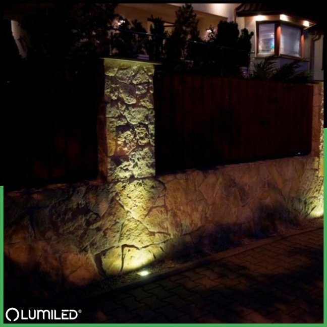 Zapustené GU10 IP67 IK09 štvorcové CATIO 2 LUMILED