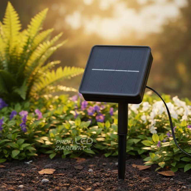 LED solárny pás 150x LED AVERO 3000K Warm IP44 5m LUMILED