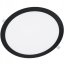 Plafond LED panel 24W 4000K 1920lm 29cm Round Flush Mount Black ECOLIGHT