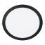 Plafond LED panel 24W 4000K 1920lm 29cm Round Flush Mount Black ECOLIGHT