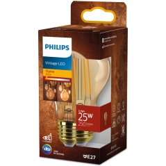 LED žiarovka E27 A60 3,1W = 25W 250lm 1800K Warm Filament Amber PHILIPS