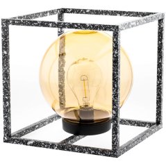 Vonkajšia solárna LED záhradná stojaca lampa 3000K IP44 23cm súmrakový senzor