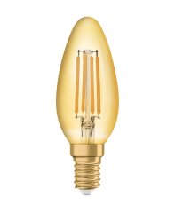 Dekoratívna žiarovka LED B32 Candle E14 4W = 35W 410lm 2400K Warm 300° Vintage 1906 Osram