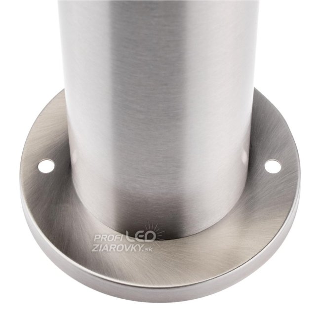 Záhradný stĺpik vonkajší E27 INOX 65cm so senzorom pohybu Lilium LUMILED