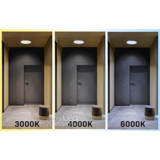 Plafond LED stropné svietidlo Desert II 72W CCT 8000lm 48cm GOLDLUX (Polux) + diaľkové ovládanie