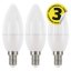 LED žiarovka Classic Candle 6W E14 neutrálna - 3ks