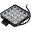 Pracovná lampa 48W halogénová pátracia lampa 16 LED 10-30V DC 130lm/W IP67