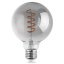 Dekoratívna LED žiarovka E27 G95 6W = 50W 420lm 2200K Teplé 360° vlákno LUMILED GLOBE Smokey