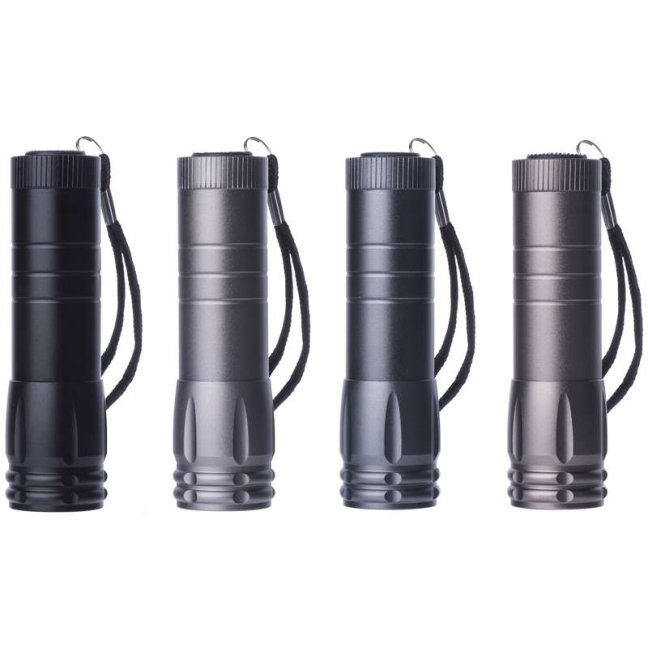 COB LED ručné kovové svietidlo P4705, 100 lm, 3× AAA
