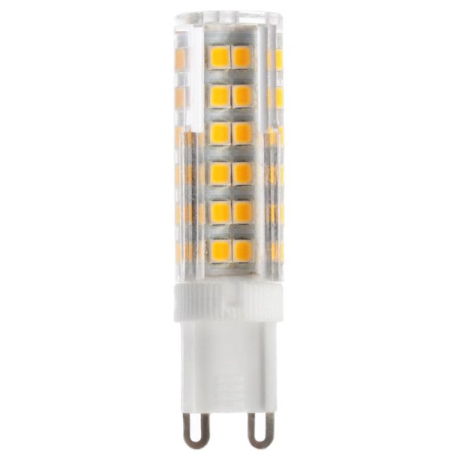 Led žiarovka g9 7w teplá biela 51smd 2835 665lm