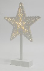 Led stolová dekorácia, hviezda 4,5v
