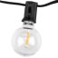 Záhradná svetelná reťaz Girland 20m 60x LED + 2 žiarovky 12W Warm 2700K DOLLIS2 LUMILED