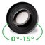 Svietidlo HALOGEN TUBA SPOT na zapustenú montáž Midi GU10 Lumiled Round Black 20mm