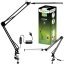 Stolová kresliarska LED lampa 8W CCT USB stmievateľná COSMI čierna Lumiled