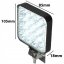 Pracovná lampa 48W halogénová pátracia lampa 16 LED 10-30V DC 130lm/W IP67