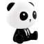 Dekoratívna LED lampa 2,5 W 59 lm biela čierna stmievateľná Panda Sanico Goldlux