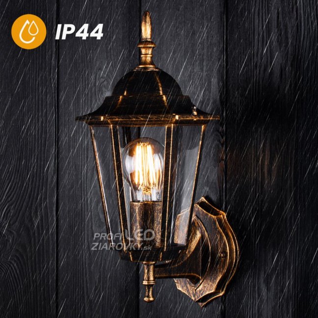 Vonkajšie svietidlo E27 Záhradná nástenná lampa Patina BELLIS LUMILED