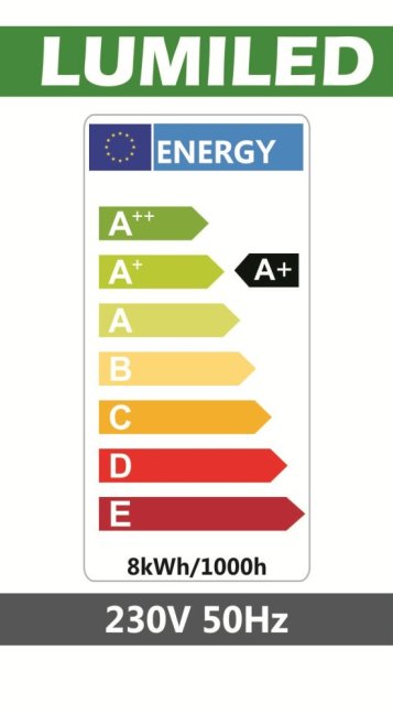 Led žiarovka e27 8w smd2835 teplá biela