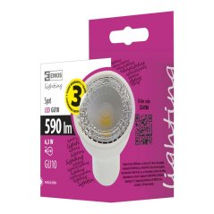 Led žiarovka premium 6,3w gu10 neutrálna biela