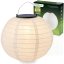 LED solárna záhradná lampa FELISI Origami Lantern 20cm LUMILED