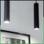 Závesné závesné svietidlo Rail 29cm Reflektor GU10 LED SOPLO Black LUMILED
