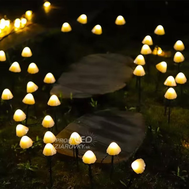 2x LED solárne záhradné svietidlo s pohonom 3000K IP65 CARI LUMILED