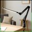 Stolová kresliarska LED lampa 8W CCT USB stmievateľná COSMI čierna Lumiled