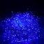 Svetelný záves vonkajší 8 m, 200 LED, modrá, 8 programov