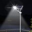 LED solárne pouličné svietidlo 800W - 6500K - 3,2V - 25Ah - s držiakom a diaľkovým ovládaním