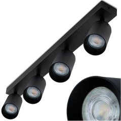 Stropné svietidlo 4x GU10 TABULA LUMILED