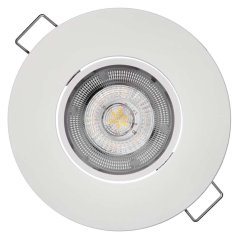 Led bodové svietidlo biele exclusive 5w teplá biela