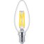 LED žiarovka E14 B35 5,9W = 60W 806lm 2700 Warm Filament PHILIPS Stmievateľná