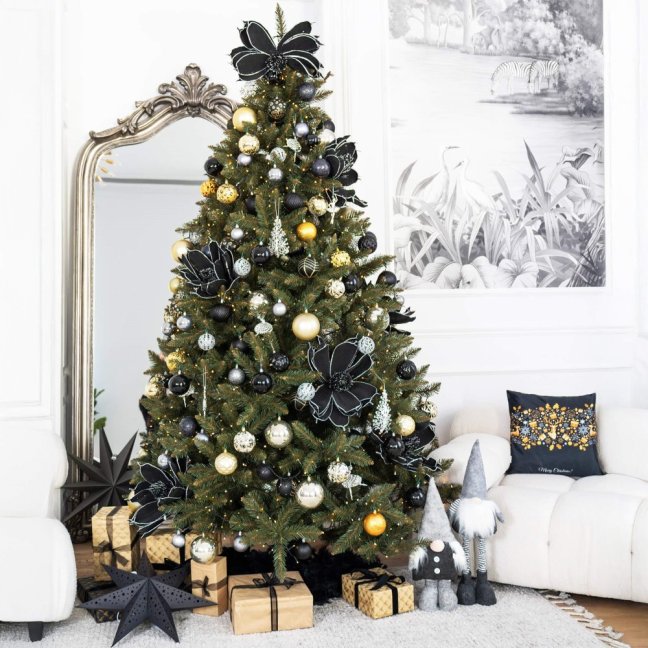 Umelý vianočný stromček Premium Royal Trees - 180 cm -  kaukazský smrek s dreveným stojanom