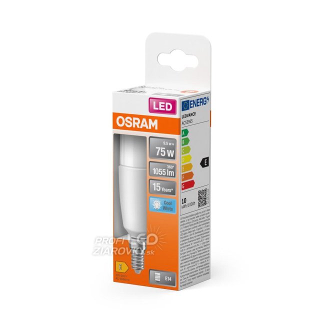 LED žiarovka E14 STAR STICK 10W = 75W 1050lm 4000K Neutral 200° OSRAM