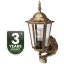 Záhradná lampa Vonkajšia nástenná lampa E27 12W LED svietidlo Senzor pohybu BELLIS LUMILED