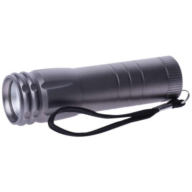 COB LED ručné kovové svietidlo P4705, 100 lm, 3× AAA