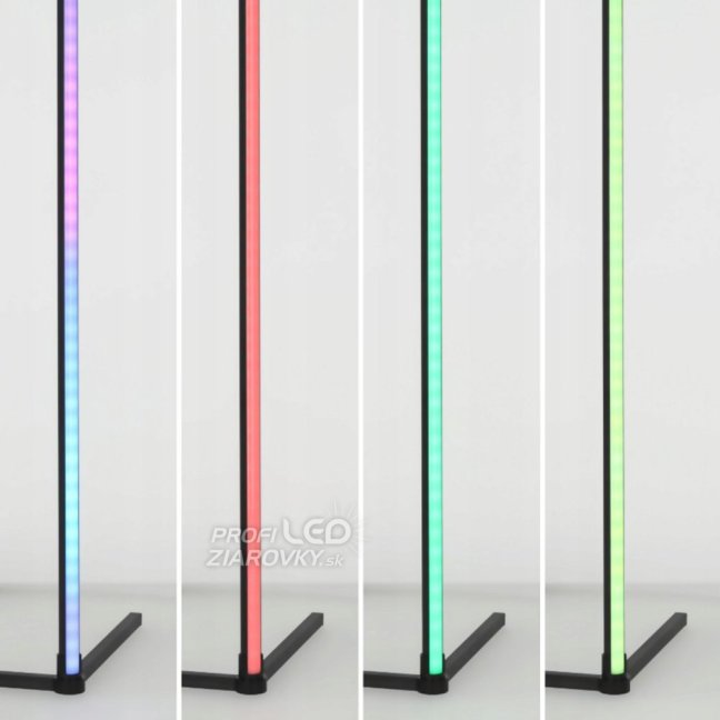LED stojaca lampa Black CCT RGB Aplikácia Smart Pilot