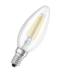 LED žiarovka E14 B35 CL 3,4W = 40W 470lm 4000K Neutrálne 300° CRI90 Vlákno OSRAM SUPERSTAR+ Stmievateľné
