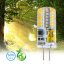 LED žiarovka G4 kapsula 4W = 30W 380lm 3000K Warm 360° LUMILED