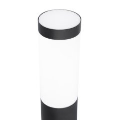 Vonkajšia záhradná lampa E27 BLACK PIPE 45cm Lilium Lumiled