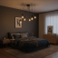 Závesná stropná lampa ARANE pavúk 6 ramien pre LED 6x E27 LUMILED