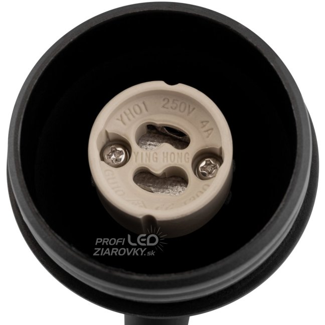 Záhradná vonkajšia lampa LED GU10 reflektor zapichovacia IP65 GARTI kábel LUMILED