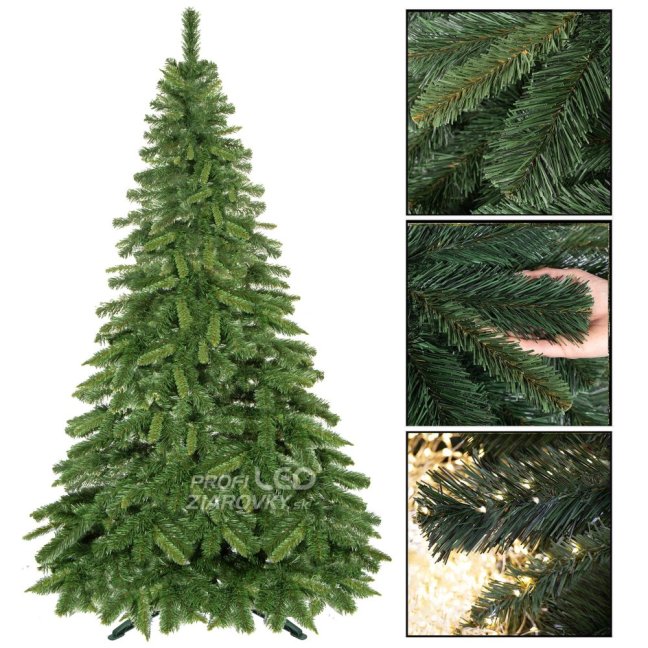 Umelý vianočný stromček - 120cm - zelená jedľa Vera