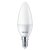 3x LED žiarovka E14 Candle B35 4,9W = 40W 470lm 2700K Warm Philips